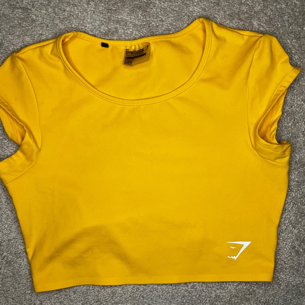 Gymshark Vibrant Yellow Women's Crop Top